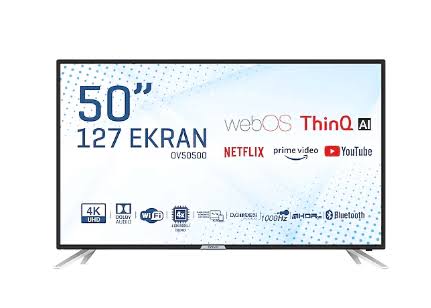 شاشة ONVO OVF50500UQ 50" QLED WebOS