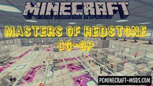 Minecraft puzzle maps co op. Masters Of Redstone Co Op Puzzle Minecraft Pe Map 1 5 0 Pc Java Mods