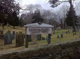 Lathrop Roots I The Lothrop Hill Cemetery Sacrament Rock Julia S Genealogy Scamperings Cemetery Plymouth Colony Historic New England