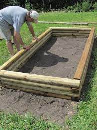 Building A Raised Garden Bed With Legs For Your Plants Building A Raised Garden Vegetable Garden Raised Beds Raised Garden Bed Plans