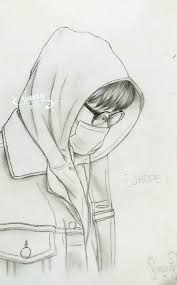 Drawing Of My Little Sunshine I Hope You Like It Guys I Probably Draw A Picture Of My Angel Tae But I M Not Sure Pictures To Draw Nose Drawing Bts