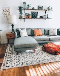 Boho Pillows And Poufs Living Room Decor Modern Simple Living Room Livingroom Layout