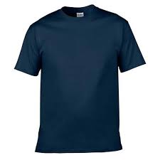 Mentahan Kaos Polos Biru Dongker Belakang Paimin Gambar