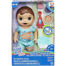 Baby Alive Super Snacks Snackin Luke Brunette Hair Walmart Com Baby Alive Baby Dolls Baby Alive Dolls