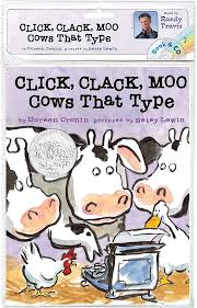 Click, Clack, Moo: Cows That Type/ Book and CD (A Click Clack Book):  Cronin, Doreen, Lewin, Betsy, Travis, Randy: 9781442433700: Amazon.com:  Books