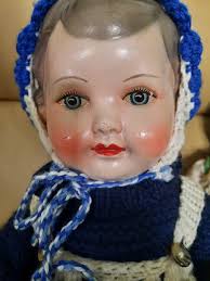 1935 ANTIKE DEUTSCHE Schoberl&Becker Zelluloid Mädchen Puppe Spielzeug...  EUR 121,83