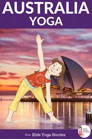 australia through yoga poses for kids