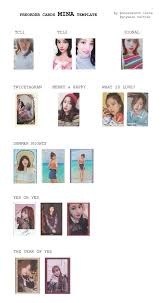 Twice fashion club official merch. Thread By Pcyvern I Ve Been Making Photocard Wishlist Templates All Day So I M Gunna Drop In 2021 Photocard Seasons Greetings Card Trading Card Template