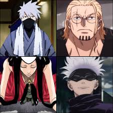 What are the common points and strength rankings of these anime characters?