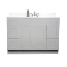 Make the most of your storage space and create an organised and functional room, with. United Cabinetry 48 Single Bathroom Vanity Base Only In Finished Match Color With Uv Coated Clear Lacquer Reviews Wayfair