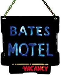 Psycho Collector Bates Motel Sign Bates Motel Halloween Party Props Bates