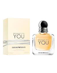 The giorgio armani brand expanded throughout the late 1970s and early 1980s with underwear, swimwear, and accessories as well as the emporio line, which had a lower price his success would lead to numerous scents and a giorgio armani perfume line consisting of more than 100 fragrances. Giorgio Armani Because It S You Edp For Her Myer