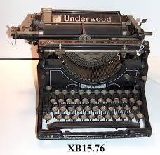 This military surplus underwood 's' marked receiver m1 carbine was one of approximately 545,616 guns manufactured by this company and shipped between november 1942 and april 1944 to our armed forces. Underwood Standard Typewriter No 5 Xb15 76 Computer History Museum