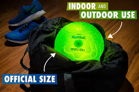 Nightball Basketball Inflatable Ball With Motion Activated Leds