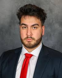 The Kappa Epsilon Chapter of Theta Chi would like to introduce you to our  new E-Board for the Spring '25 semester. President Denizhan Citiroglu Vice  President Ryan Leeds Vice President Of Health