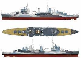 Construction of belfast, the first royal navy ship to be named after the capital city of northern ireland. Blueprints Ships Ships Uk Hms Belfast Heavy Cruiser 1942 Heavy Cruiser Royal Navy Ships Cruisers