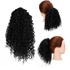 Easy to wear add your hair volume:good elasticity, can be adjusted easily to work for the fine/thin hair, medium hair or thick hair.perfect for adding volume and fullness to a bun or a ponytail ,secure and comfortable product name: Short Afro Kilelintay Curly Hair Extension Hair Bundle Curly Ponytail Hair Piece Water Wave Hair Ponytail Extension Drawstring Curly Ponytail Hair Piece For Women Walmart Com Walmart Com