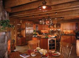log home kitchens