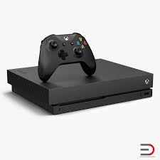 Microsoft Xbox One X Set 3d Model Gaming Products Electronic Products 3d Model