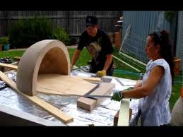 How to build your own pizza oven using fire bricks, showing all the steps involved. How To Build Your Own Pizza Oven Youtube