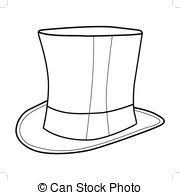 Top Hat Outline Top Hat Illustrations And Clip Art 5 778 Top Hat Royalty Free Hat Illustration Top Hat Hat Drawing