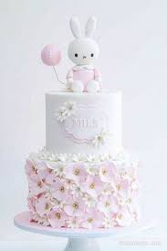 46 Ideas Baby Shower Cake For Girs No Fondant To Get Baby Girl Birthday Cake Birthday Cake Girls Teddy Bear Birthday Cake