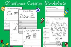 It contains detailed information about how to improve your . Christmas Alphabet Handwriting Worksheets Mama Teaches