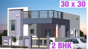 Just 99 rs get access to 4 lakhs of home design ideas including free house plan layout , 3d floor plan layouts , exterior elevations and k. 30 X 30 9m X 9m House Design Plan Map 2bhk 3d View Interior Design 100 Gaj Ka Naqsha Youtube