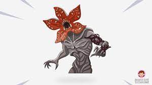 Stranger things is a sleeper hit tv series on netflix. How To Draw Demogorgon Smile Fortnite Season 9 Draw It Cute