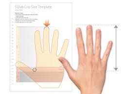 Grip Size Measurement Sqlab Online Shop