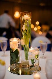 A Classic Wedding At Wyndham Virginia Beach Oceanfront In Virginia Beach Virgini Floating Flower Centerpieces Submerged Flower Centerpiece Flower Centerpieces