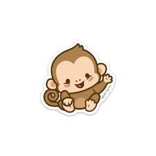 Download cute monkey with stars and moon card vector in eps format. Cute Kawaii Monkeys Wallpapers Wallpaper Cave