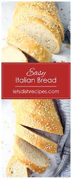 Easy Italian Bread Let S Dish Recipes Add the lukewarm milk mixture and 4 1/2 cups of the flour. easy italian bread let s dish recipes