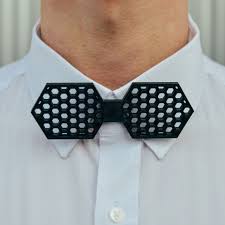 Hexagon Bow Tie 3d Print Model In 2020 Print Models Print Model