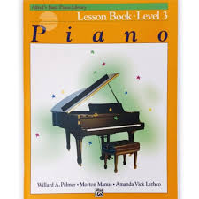 This book introduces dotted half notes and dotted quarter notes, plus intervals of 6ths, 7ths and octaves. Alfred Piano Lesson Book Level 3 Shopee Malaysia
