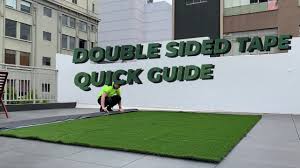 Using a lawn fertiliser spreader or a leaf blower and a stiff brush, apply the sand to the lazylawn ensuring even coverage. Easy Installation Process Tuff Turf