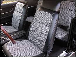 Houndstooth Interior Camaro Chevrolet Camaro 1968 Camaro