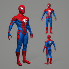 This is a model i wanted to port for so long! Pbr Spiderman 3d Model Turbosquid 1440779