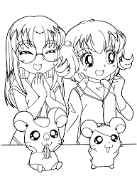 Also look at our large collection of cartoon coloring pages for preschool, kindergarten and grade school children. Coloring Page Hamtaro Coloring Pages 24