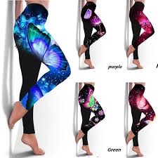 Shop our collection of comfortable plus size activewear for women. Buy Women Butterfly Print Yoga Pants Plus Size Casual High Waist Sport Pants Leggings Plus Size At Affordable Prices Price 8 Usd Free Shipping Real Reviews With Photos Joom