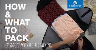 Video How To Pack Wrinkle Free Travel Expert Wrinkle Free Packing Wrinkle Free