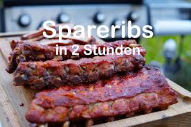 Spareribs In 2 Stunden Auf Dem Gasgrill Spareribs Grillen Spareribs Gasgrill Rezepte