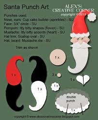 Bira craft 3/8 inch star shape lever action craft punch, christmas punch for paper crafting scrapbooking. Mustache Santa Tag Punch Art Paper Punch Art Punch Art Cards
