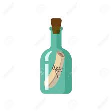 Message Letter Scroll In Transparent Green Glass Bottle Flat Royalty Free Cliparts Vectors And Stock Illustration Image 87535293 Download this premium vector about letter in a bottle at sea, and discover more than 10 million professional graphic resources on freepik. message letter scroll in transparent green glass bottle flat