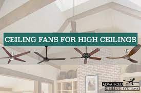 Look for fans with a brushed nickel. 5 Best Ceiling Fans For High Ceilings You Can Buy Today Advanced Ceiling Systems