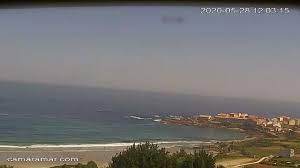 Webcam Caion beach, Private: La Coruña, Spain 