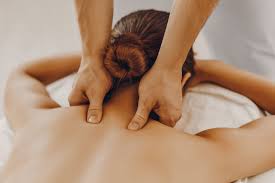 Neck and shoulder acupressure therapy