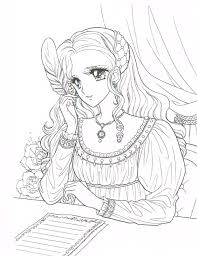 Princess World Coloring Page Italian Renaissance Manga Girl Coloringpage Coloring Printable Manga Princ Coloring Books Cute Coloring Pages Coloring Pages