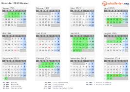 Im bundesland hessen ist der feiertag heilige drei könige im jahr kein gesetzlicher feiertag und somit auch kein freier arbeitstag! Kalender 2019 Ferien Hessen Feiertage
