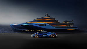 The lamborghini yacht has extreme similarities to the company's sports car lineup, and it looks fantastic. Rendering Lamborghini Yacht The Third Millennium Hd Wallpaper Wallpaperbetter